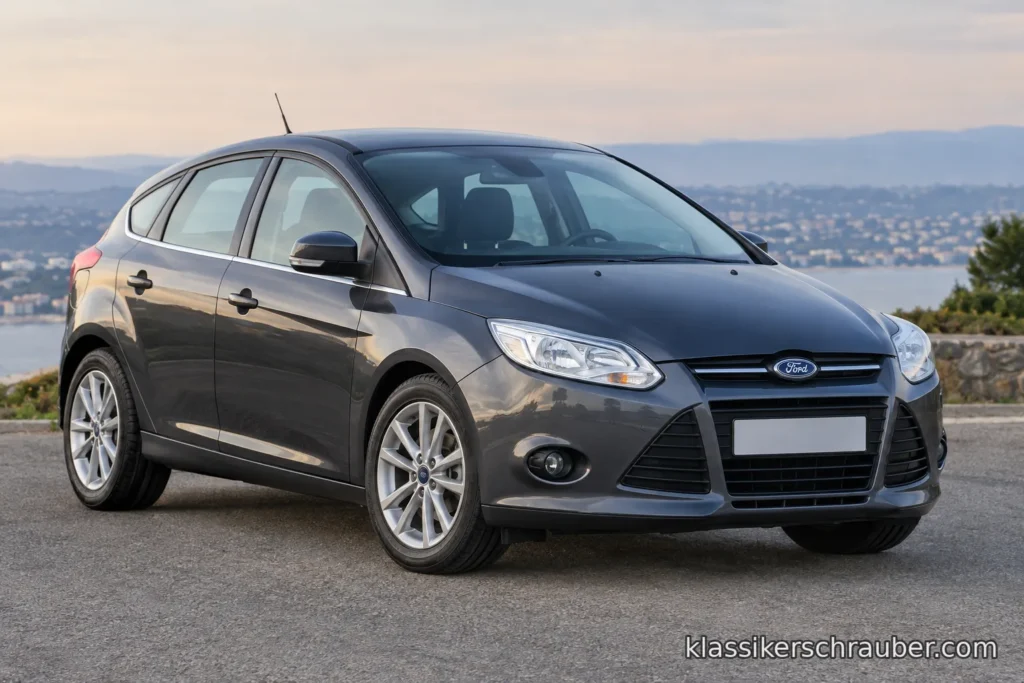 Ford Focus Mk3 / Focus III European 5-door hatchback, left-hand drive, shown as the PAGE1 vehicle-generation Main Image.
